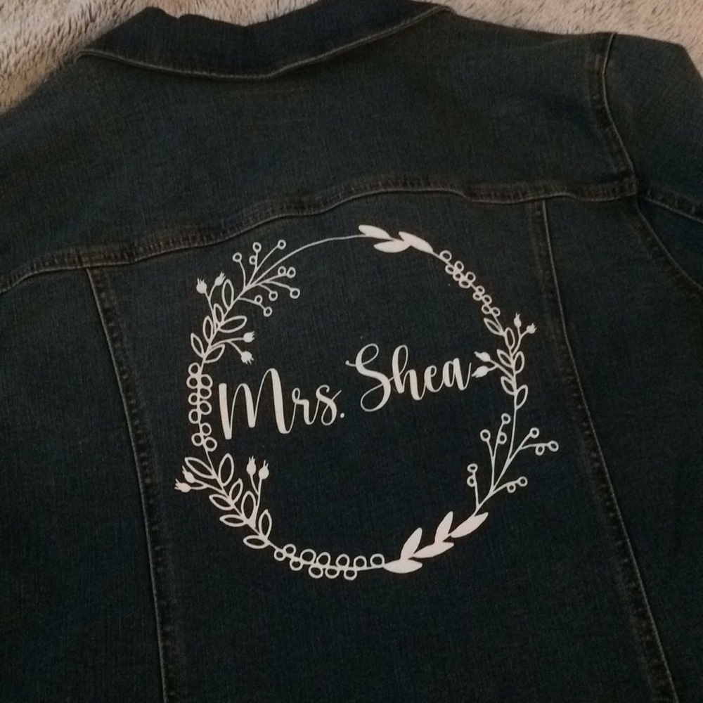 Customized jean jackets!